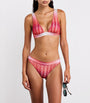 Missoni Red Ombré Zigzag Bikini
