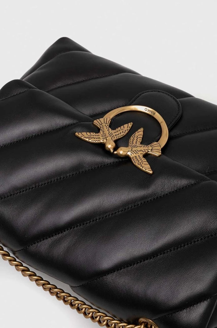 Pinko чанта crossbody дамска от кожа