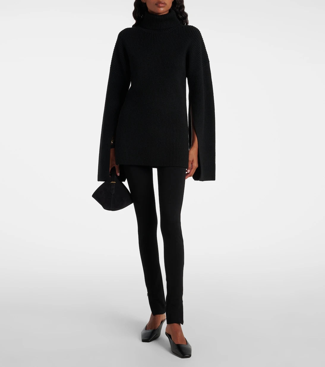 Toteme - Zip high-rise leggings