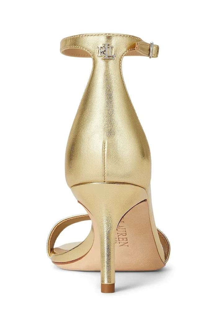 Lauren Ralph Lauren сандали от кожа Allie Mid