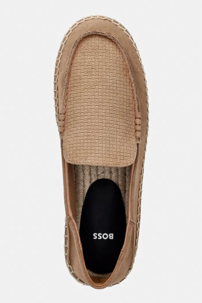 BOSS erkek süet espadriller Madeira