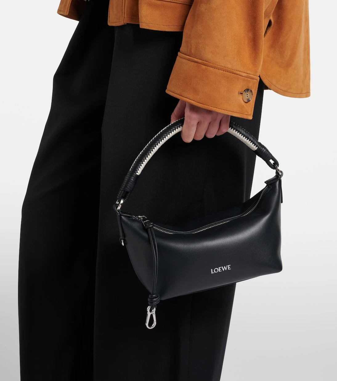 Loewe - Cala Small leather top-handle bag