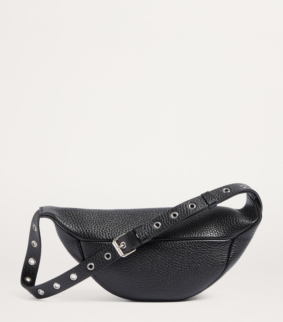 Valentino Garavani Black Leather Nellcote Belt Bag