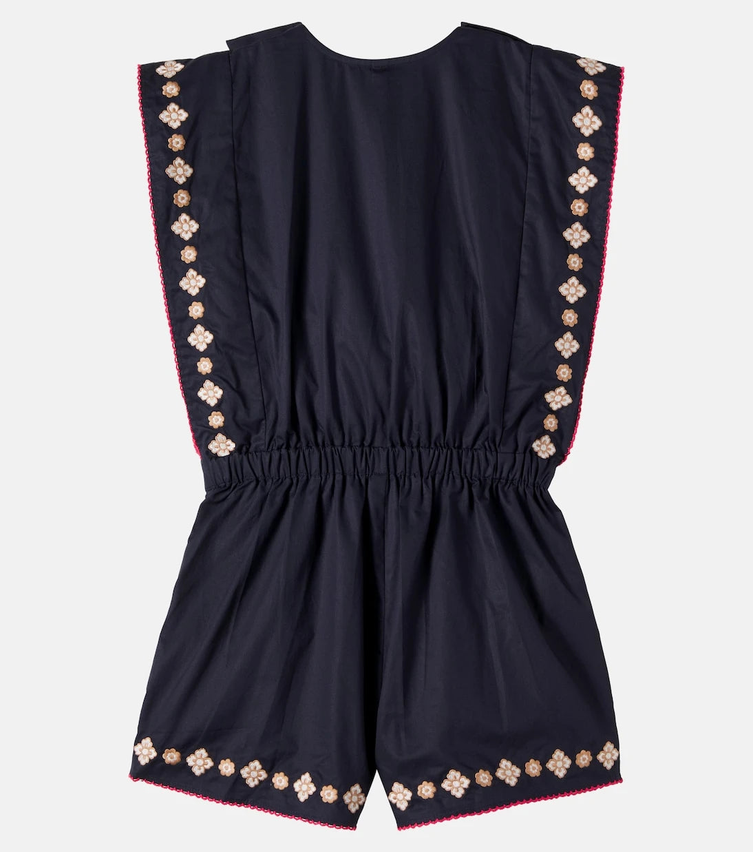 Zimmermann Kids - Aster embroidered cotton romper