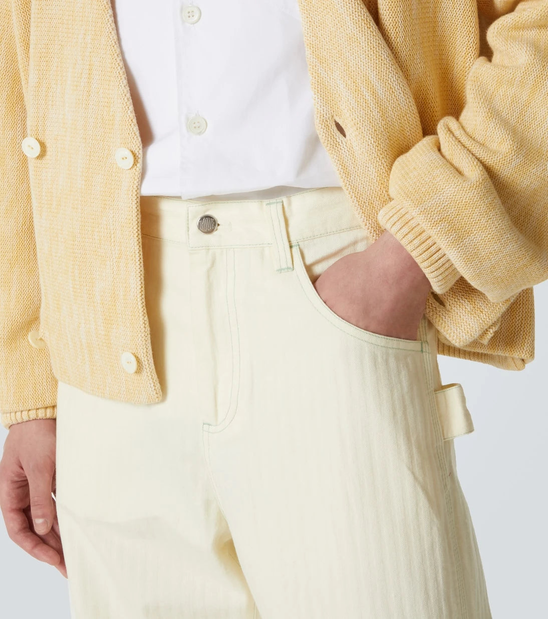 Bode - Cotton straight pants