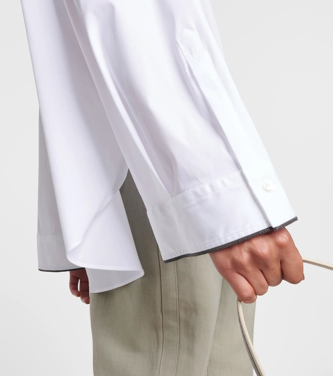 Brunello Cucinelli - Cotton-blend shirt