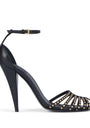 Givenchy Leather Studded Cage Sandals 95