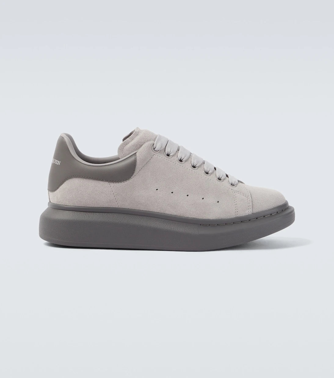 McQueen - Oversized suede sneakers