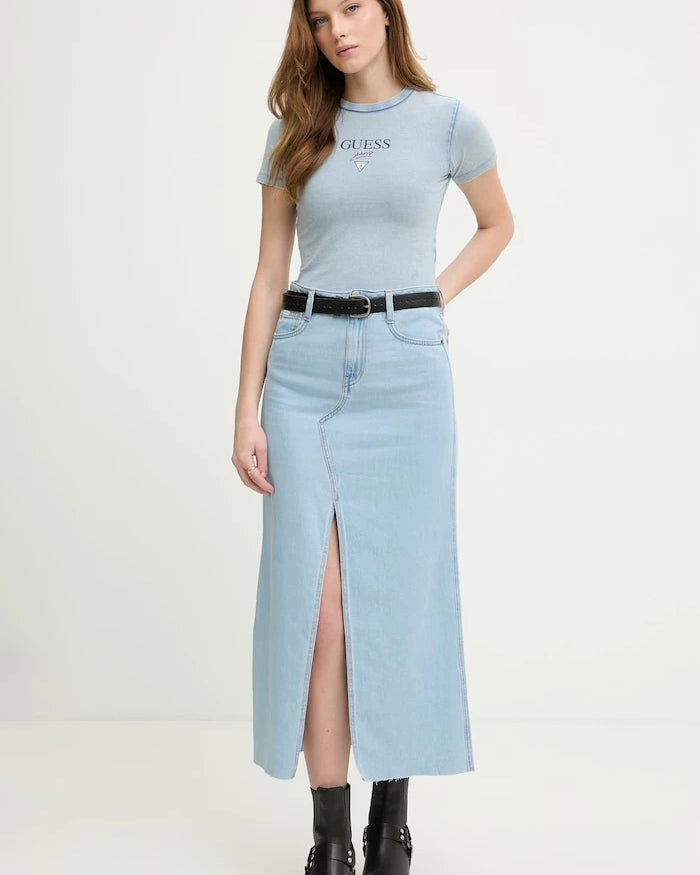 Guess Jeans деним mini etek