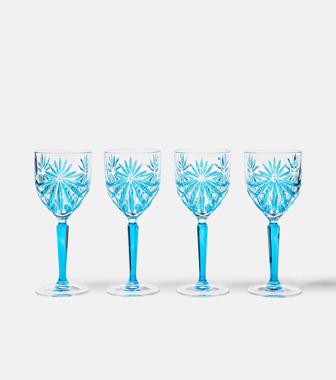 Les-Ottomans - Set of 4 crystal wine glasses