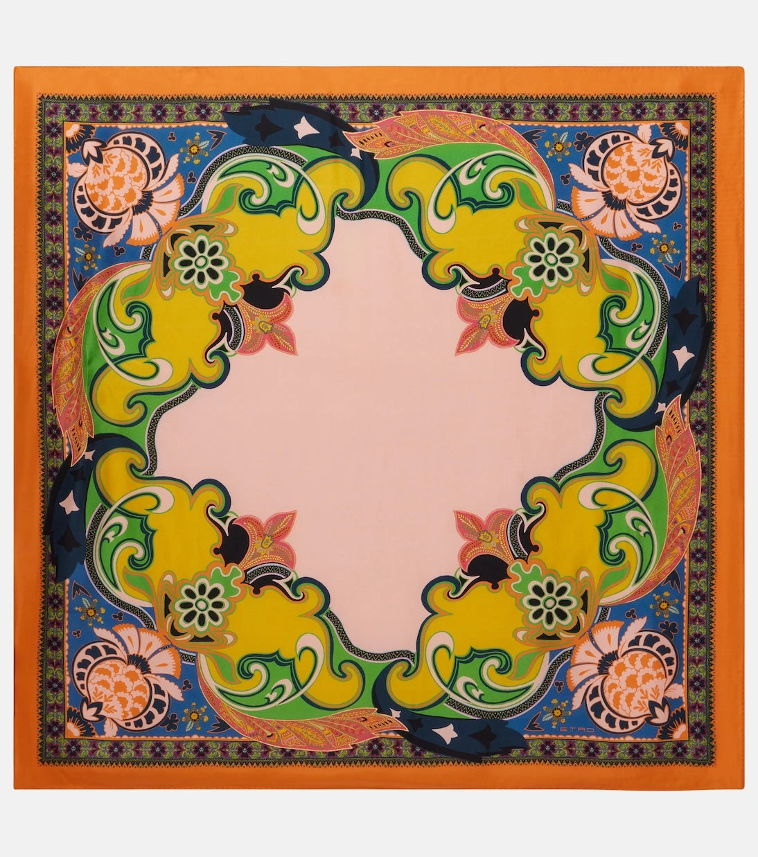 Etro - Norma printed silk twill scarf