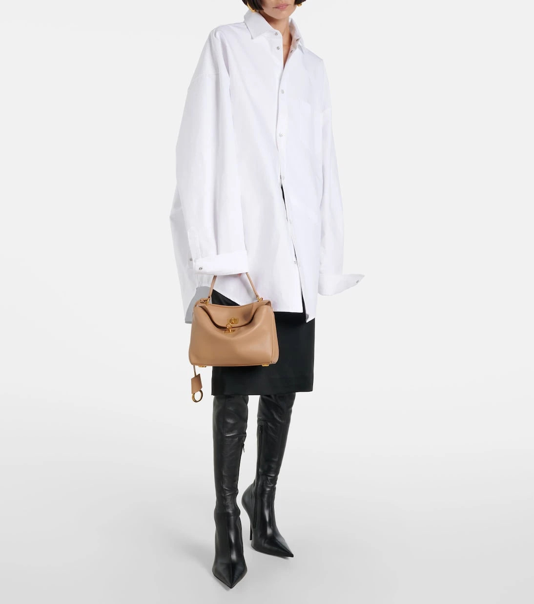 Balenciaga - Rodeo Mini leather tote bag