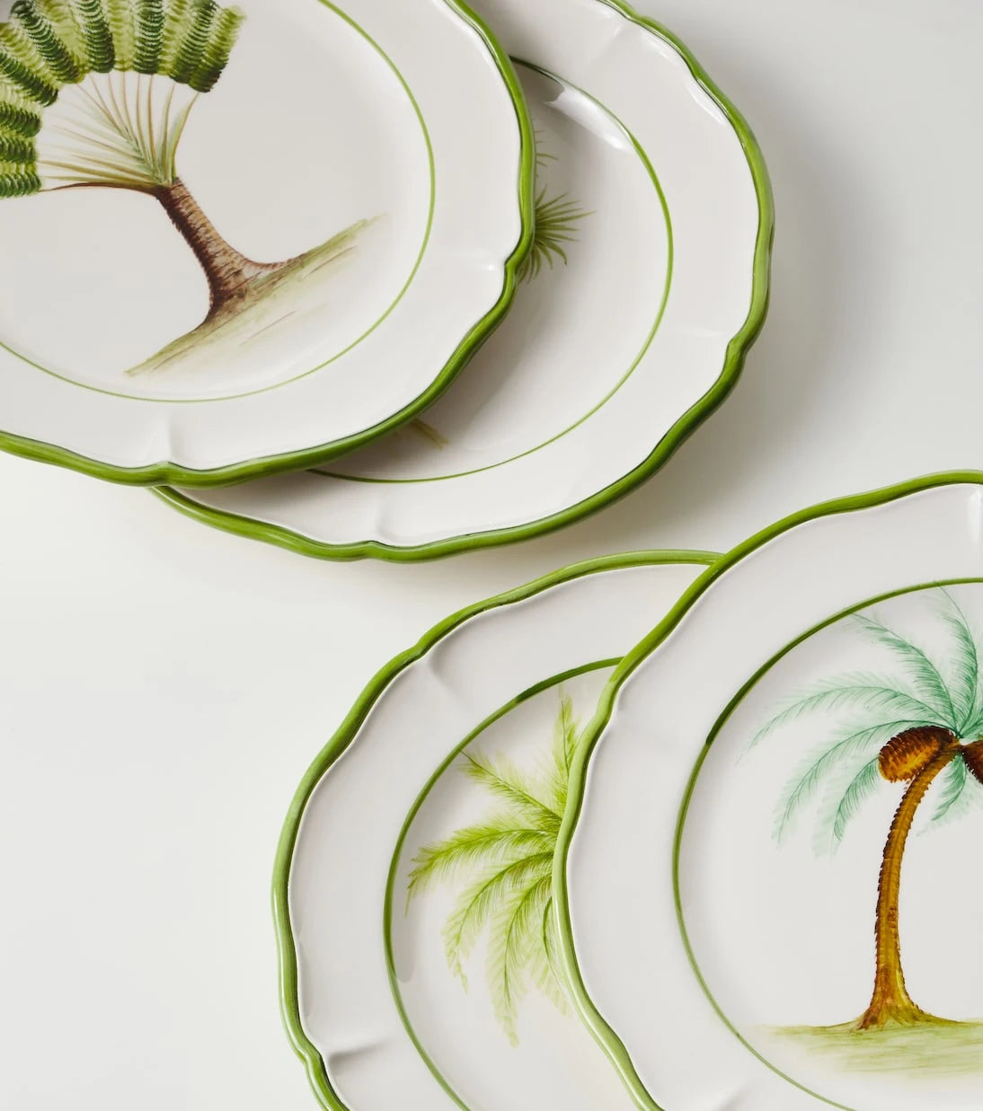 Les-Ottomans – Set aus 4 keramischen Essteller