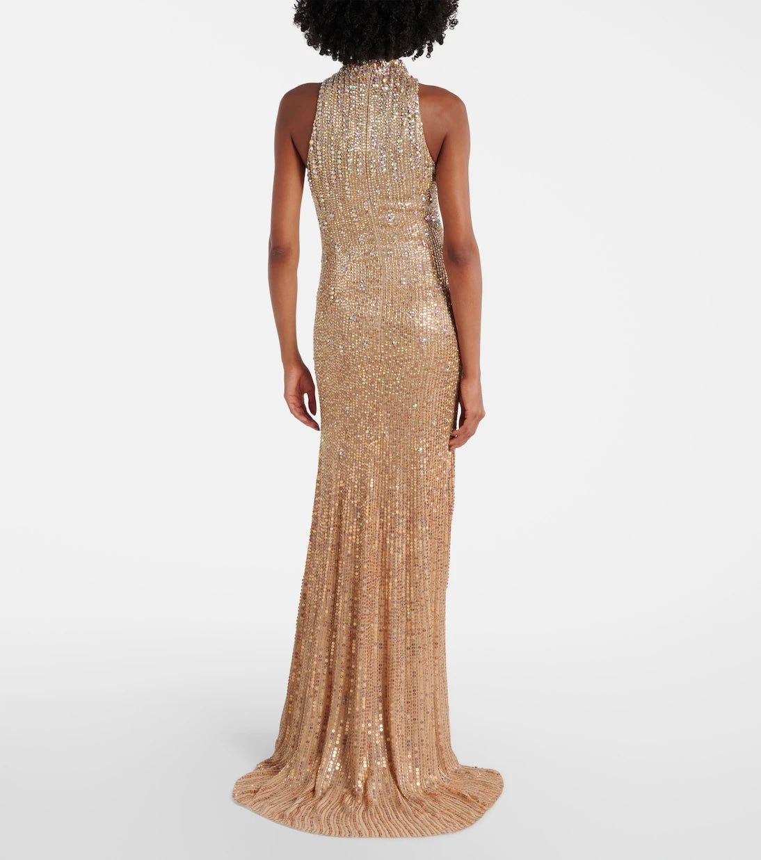 Jenny Packham - Benue embellished silk gown