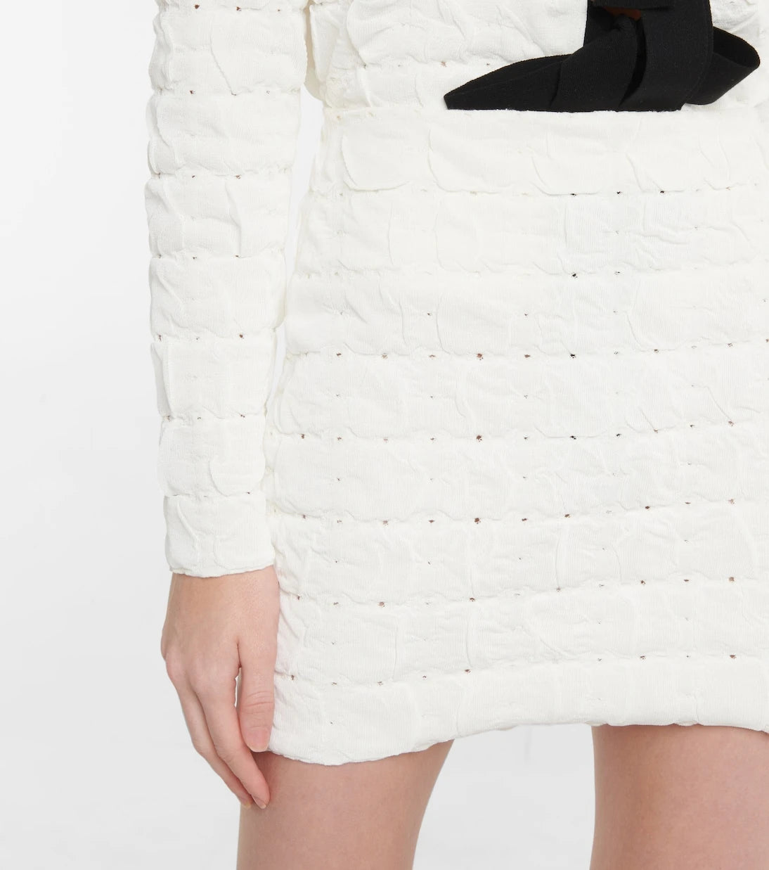 Oscar de la Renta - High-rise miniskirt