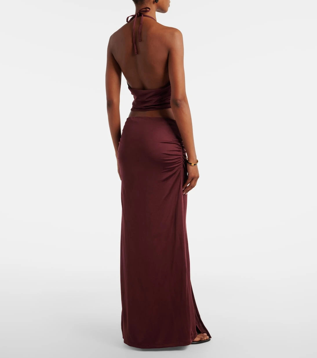 Aya Muse - Kaima jersey maxi skirt