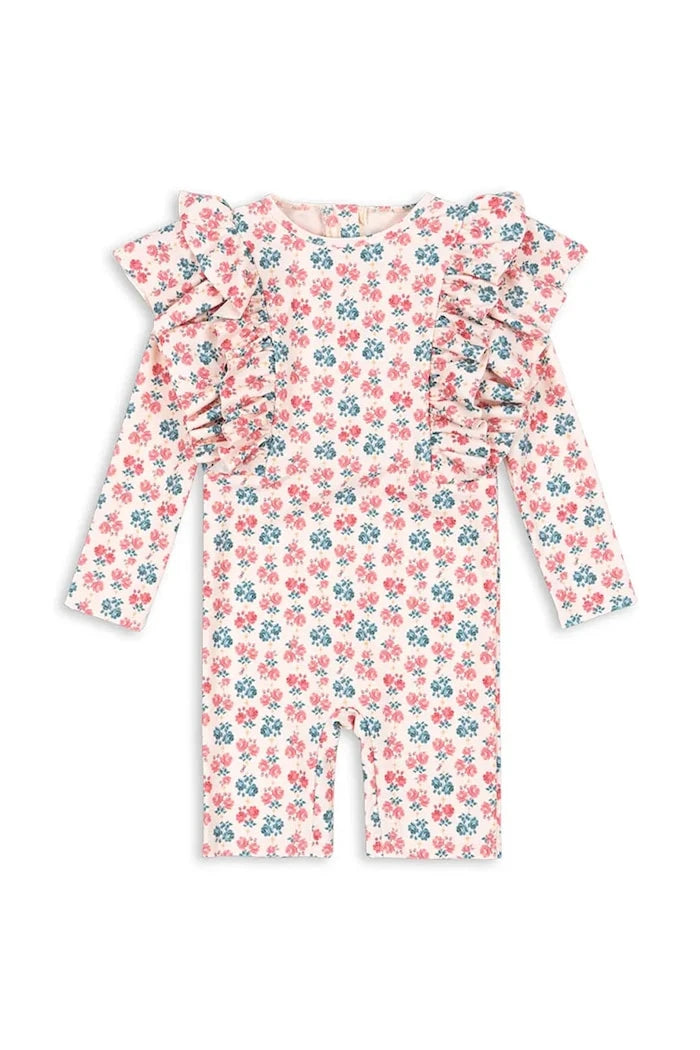Konges Sløjd MANUCA FRILL ONESIE GRS Çocuk Tüm Mayo