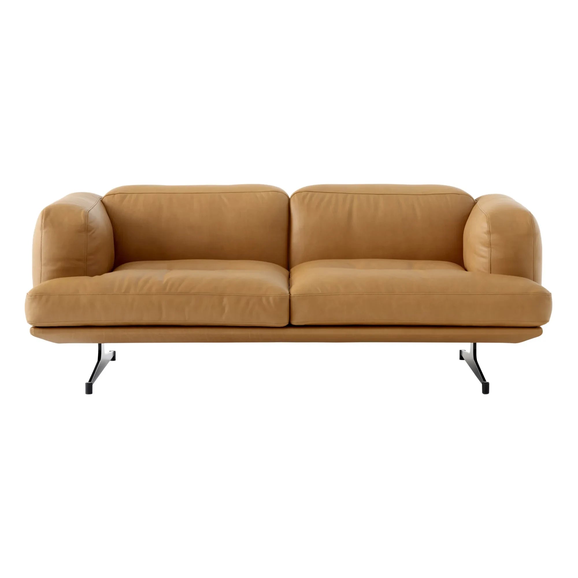& Tradition - Inland AV22 sofa in fine leather | Cognac