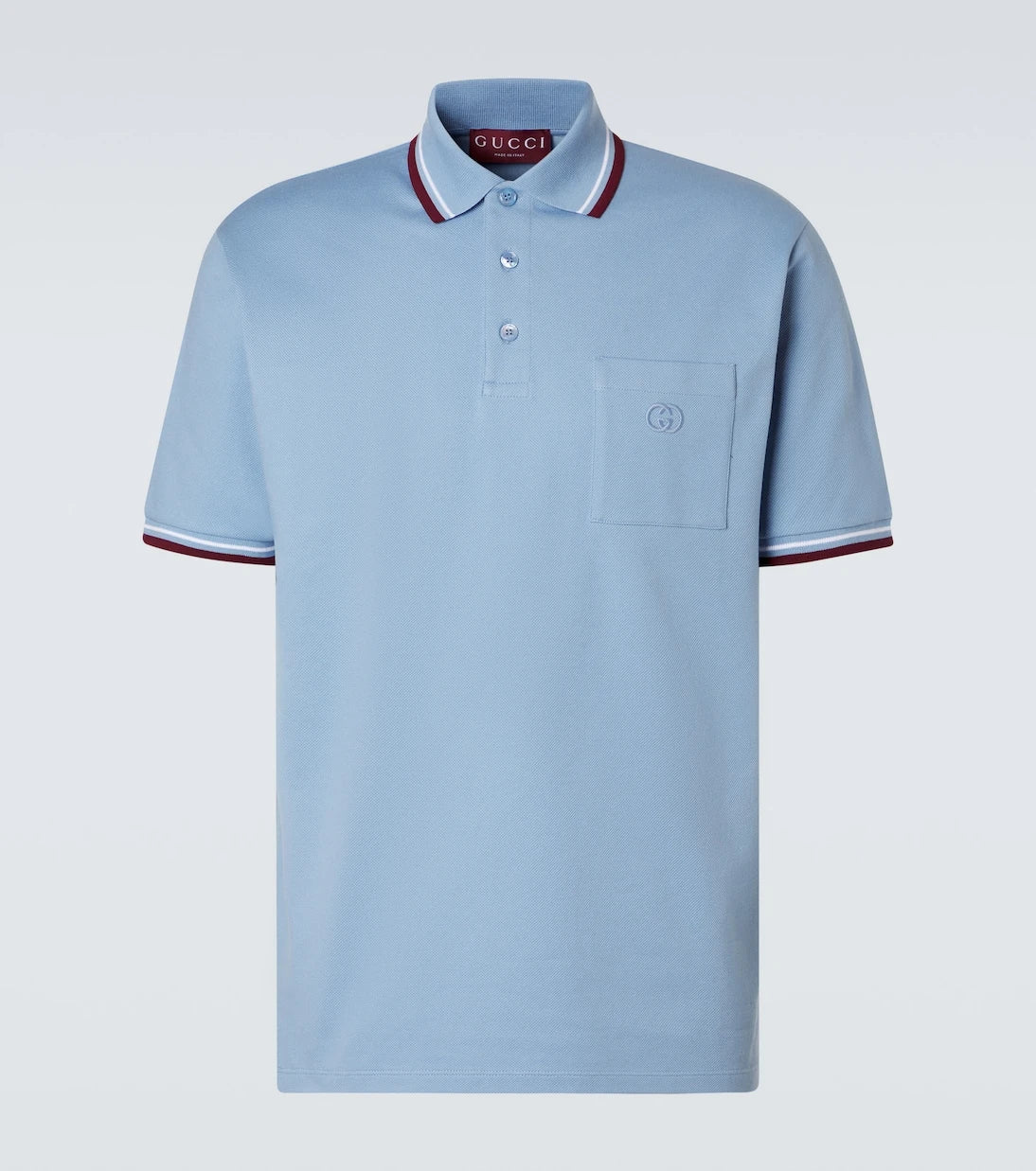 Gucci - Cotton-blend piqué polo shirt