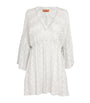 Missoni White Zigzag V-Neck Kaftan