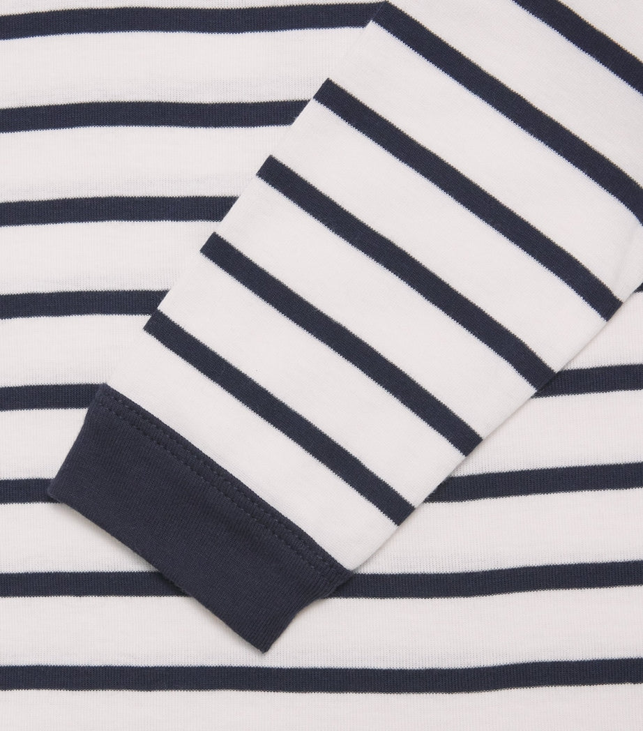 Petit Bateau Cotton Stripe Pyjama Set (4-12 Years)