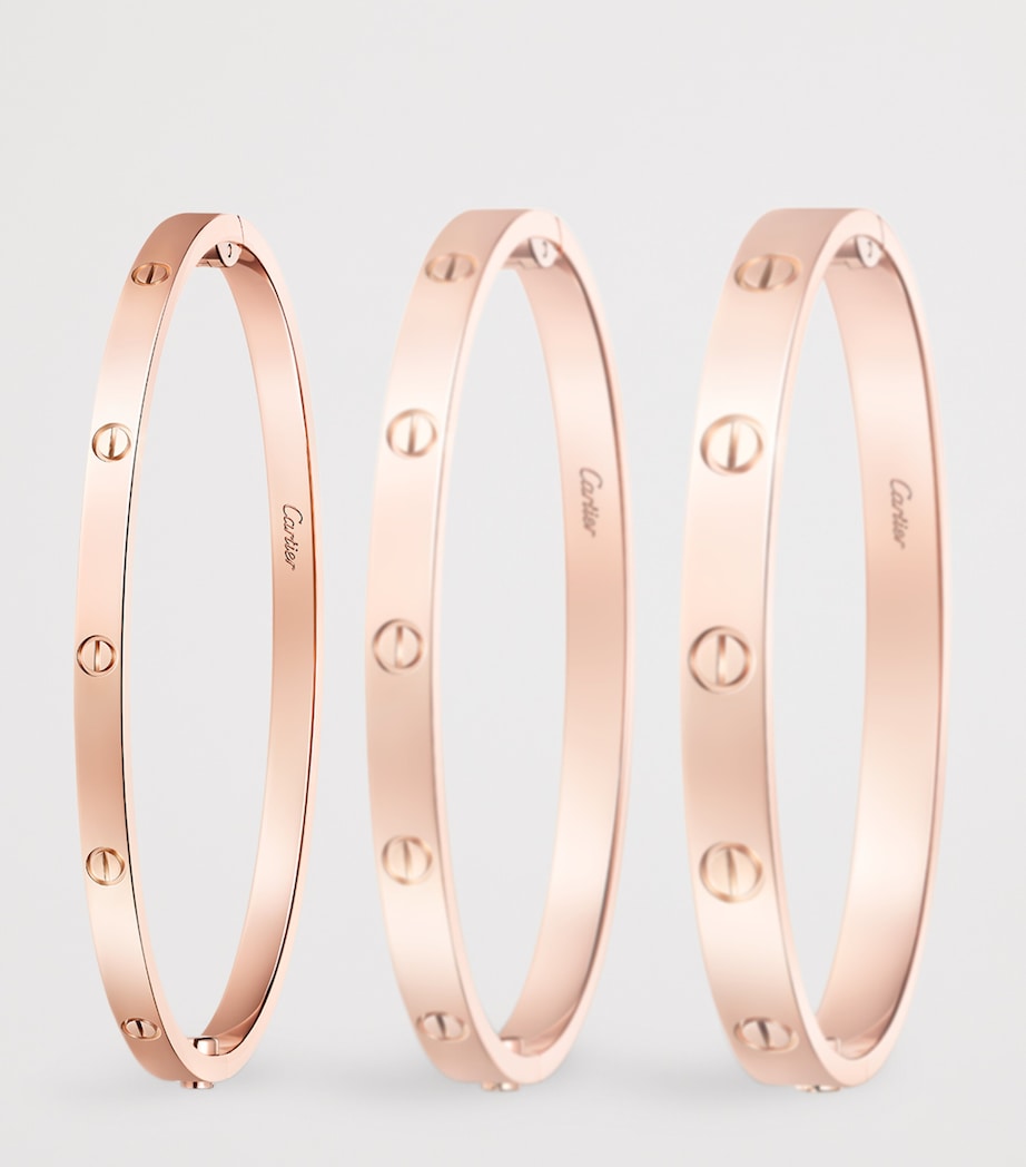 Small Rose Gold LOVE Bracelet