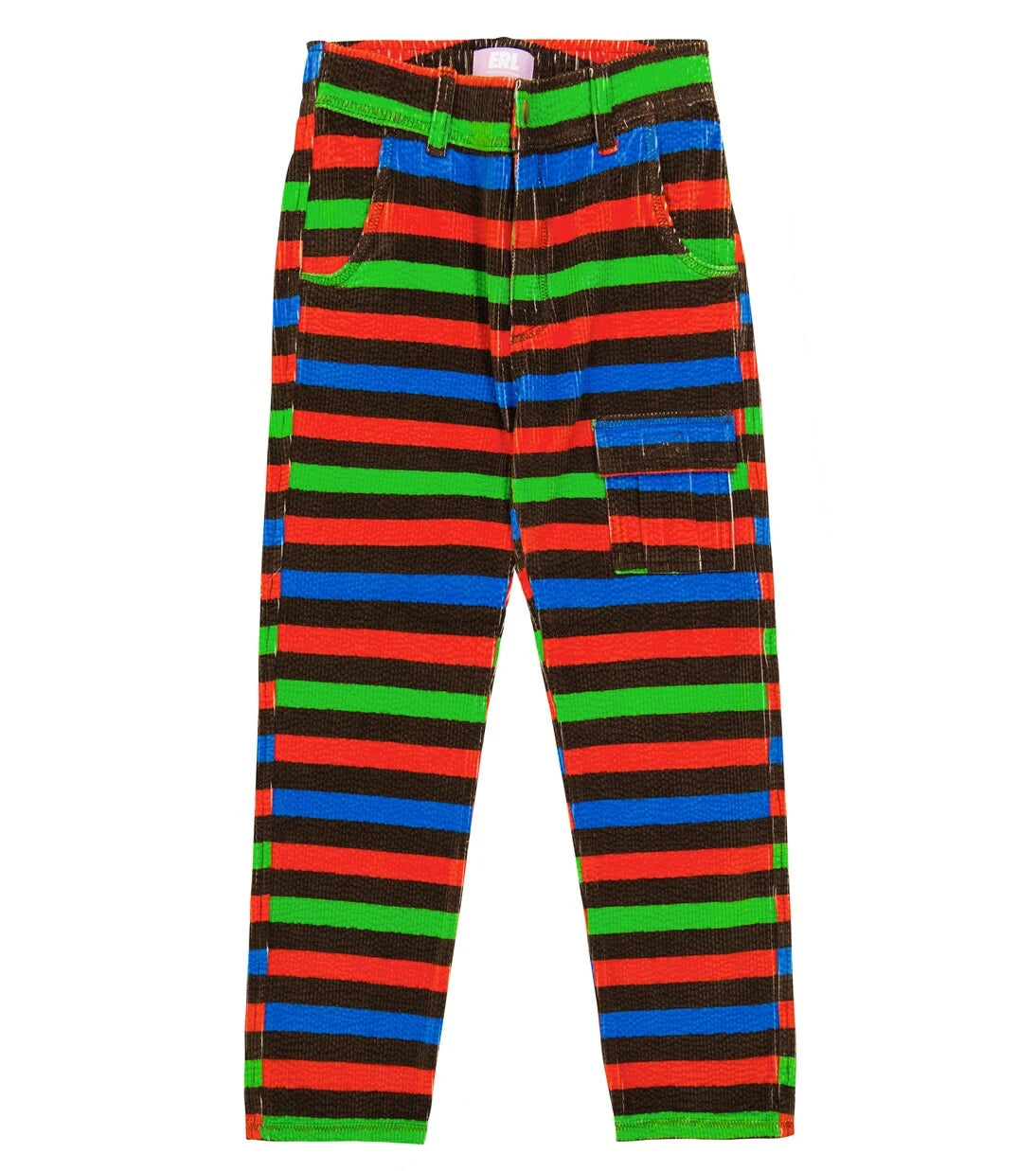 ERL Kids - Pinstripe stretch-cotton pants