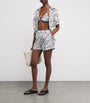 Tory Burch Multi Silk Printed Shorts