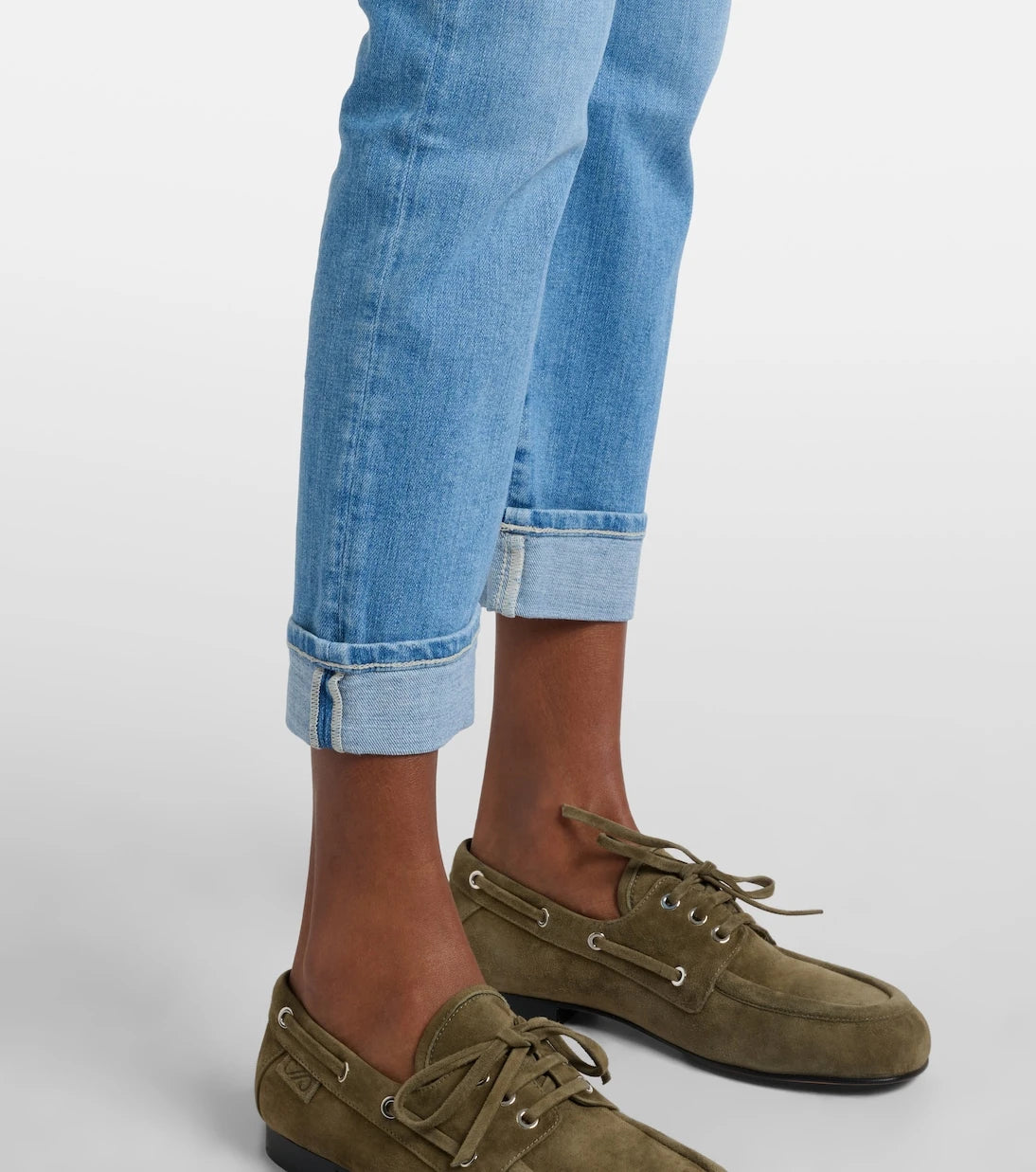 7 For All Mankind - Mid-rise skinny jeans