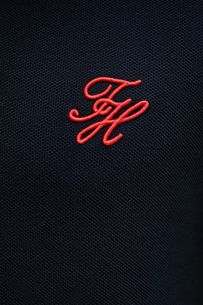 Tommy Hilfiger тениска с яка мъжка от памук SUMMER