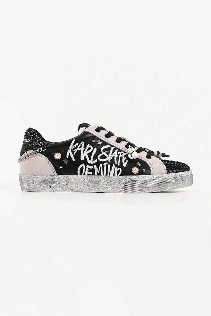 Karl Lagerfeld Skool kadın deri sneaker