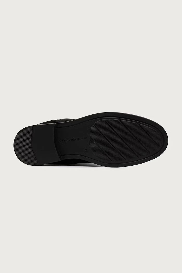 Diz Altı Kadın Süet Çizme ENAMEL FLAG SUEDE HIGH CHELSEA