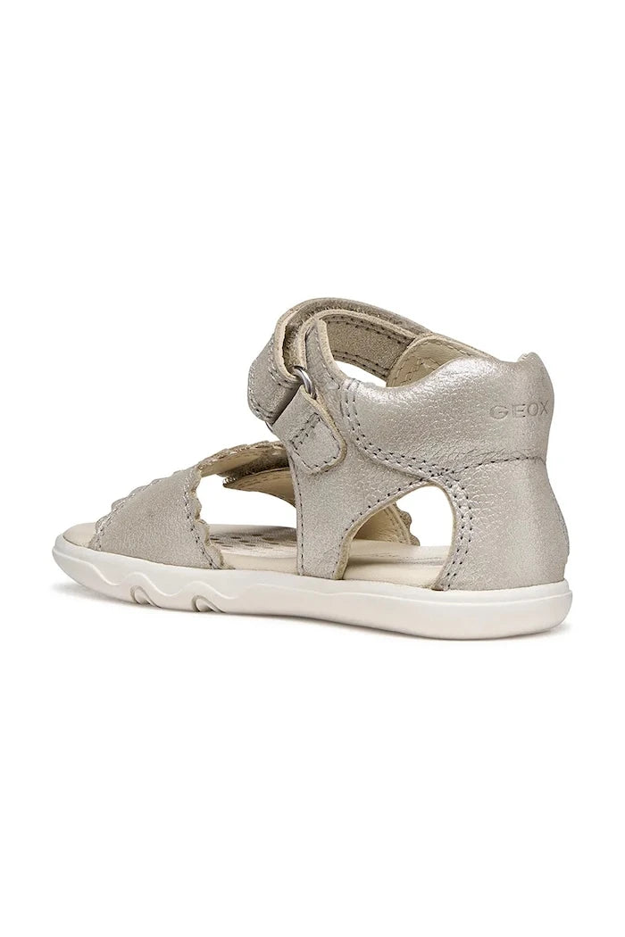 Детски сандали от кожа Geox SANDAL STEPPIEUP