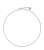 White Gold and Diamond Threads Tennis Choker