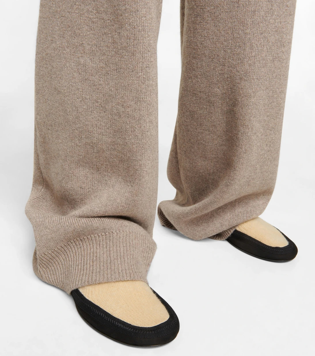 The Row - Fairy cashmere knit flats