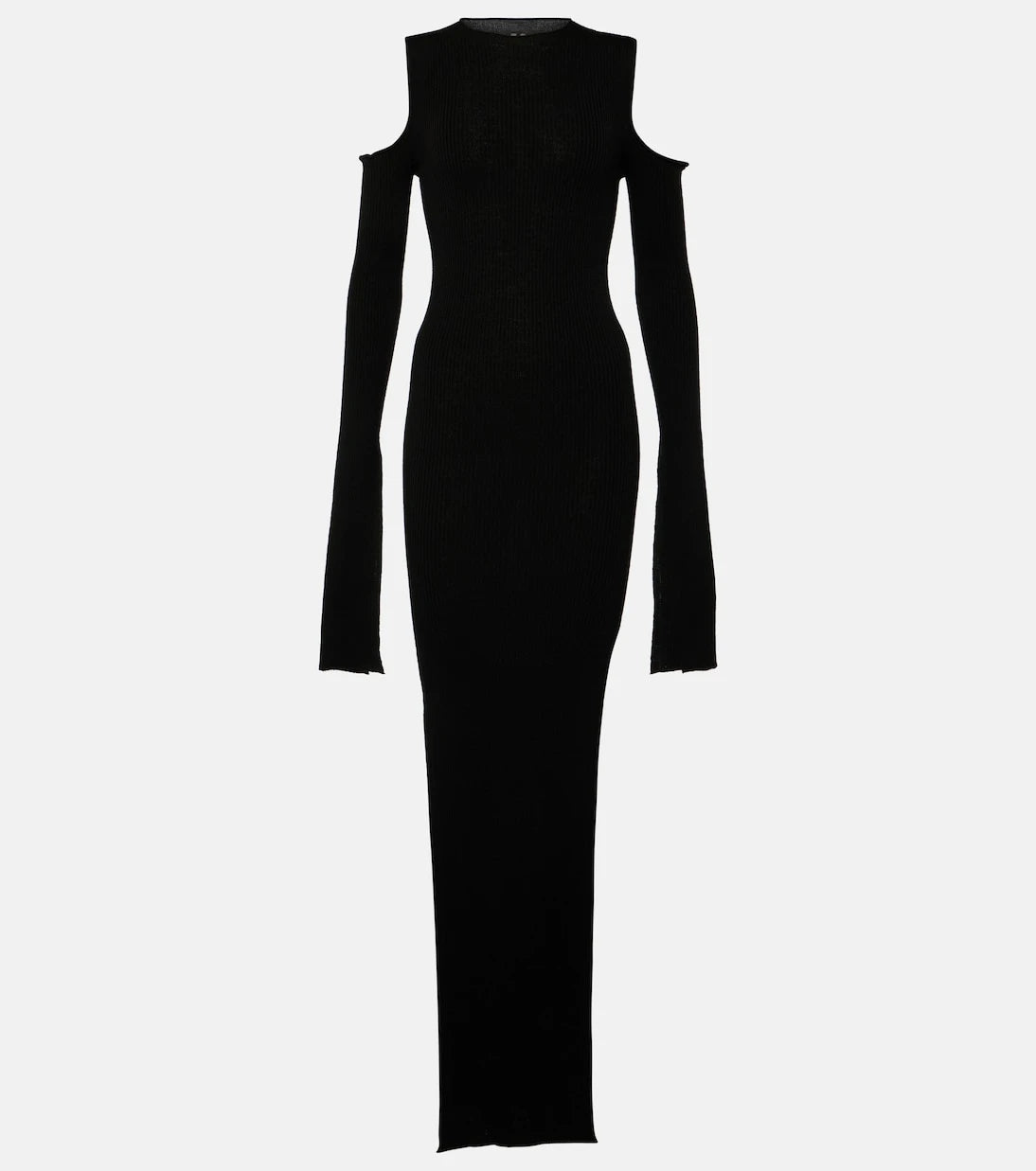Rick Owens - Knitted virgin wool maxi dress