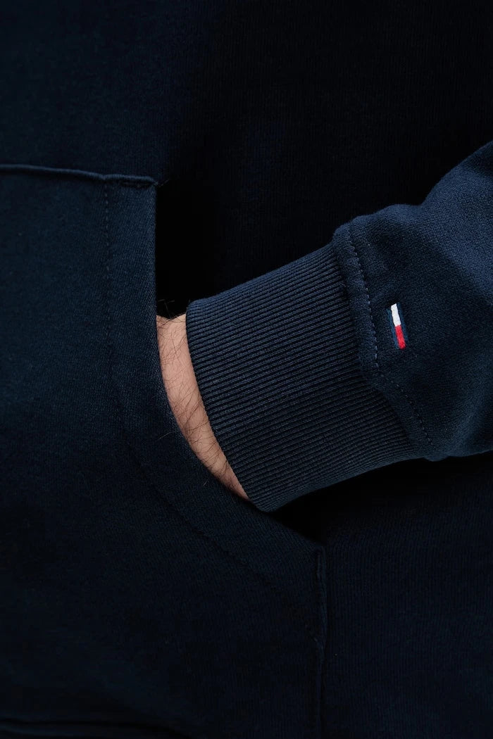 Tommy Jeans суичър с качулка мъжки от памук