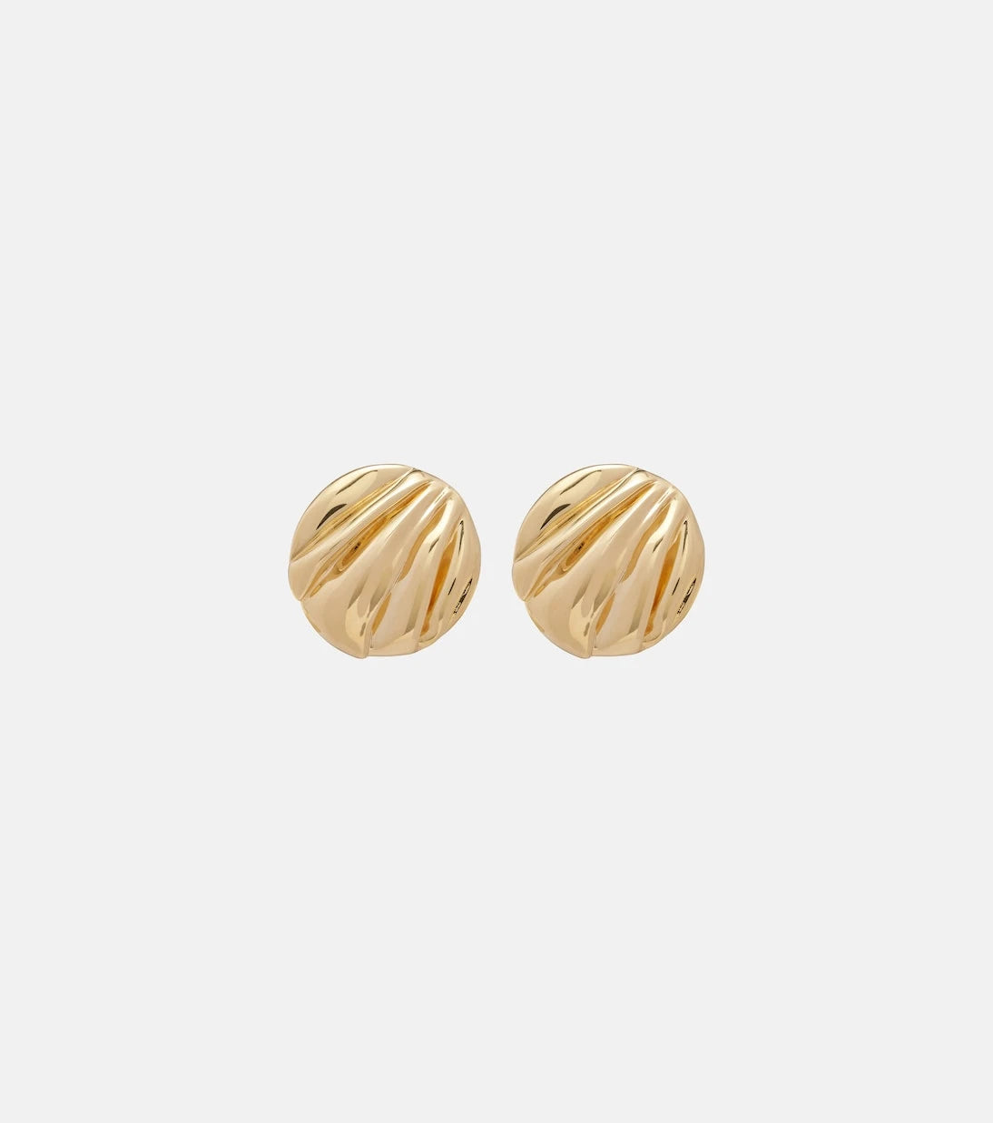 Chloé - Chloé Pleats clip-on earrings