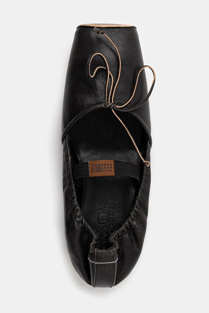 MM6 Maison Margiela балеринки от кожа