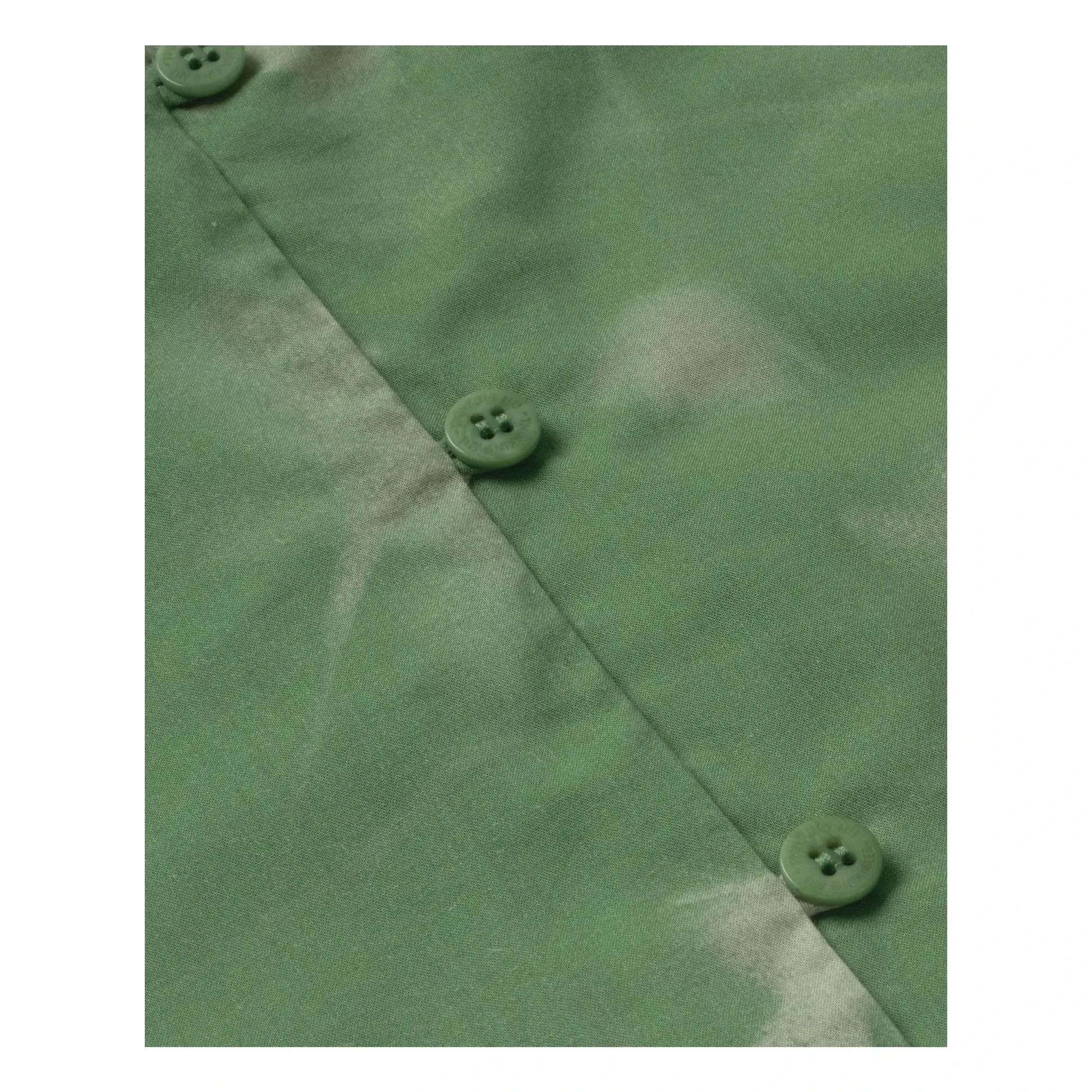 Thinking Mu - Leia organic cotton blouse | Green