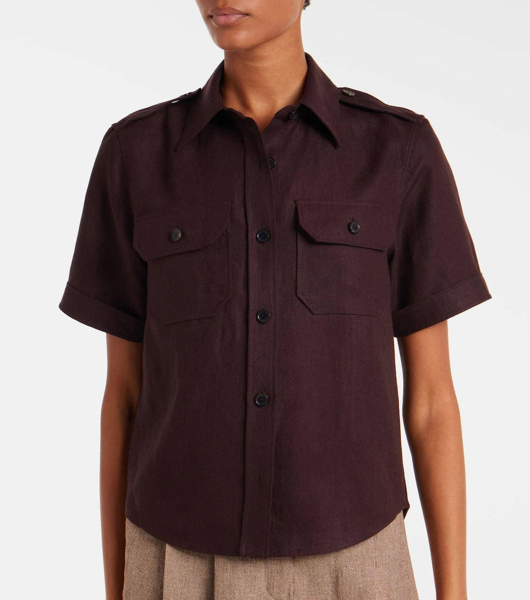 Loro Piana - Annalisa linen shirt