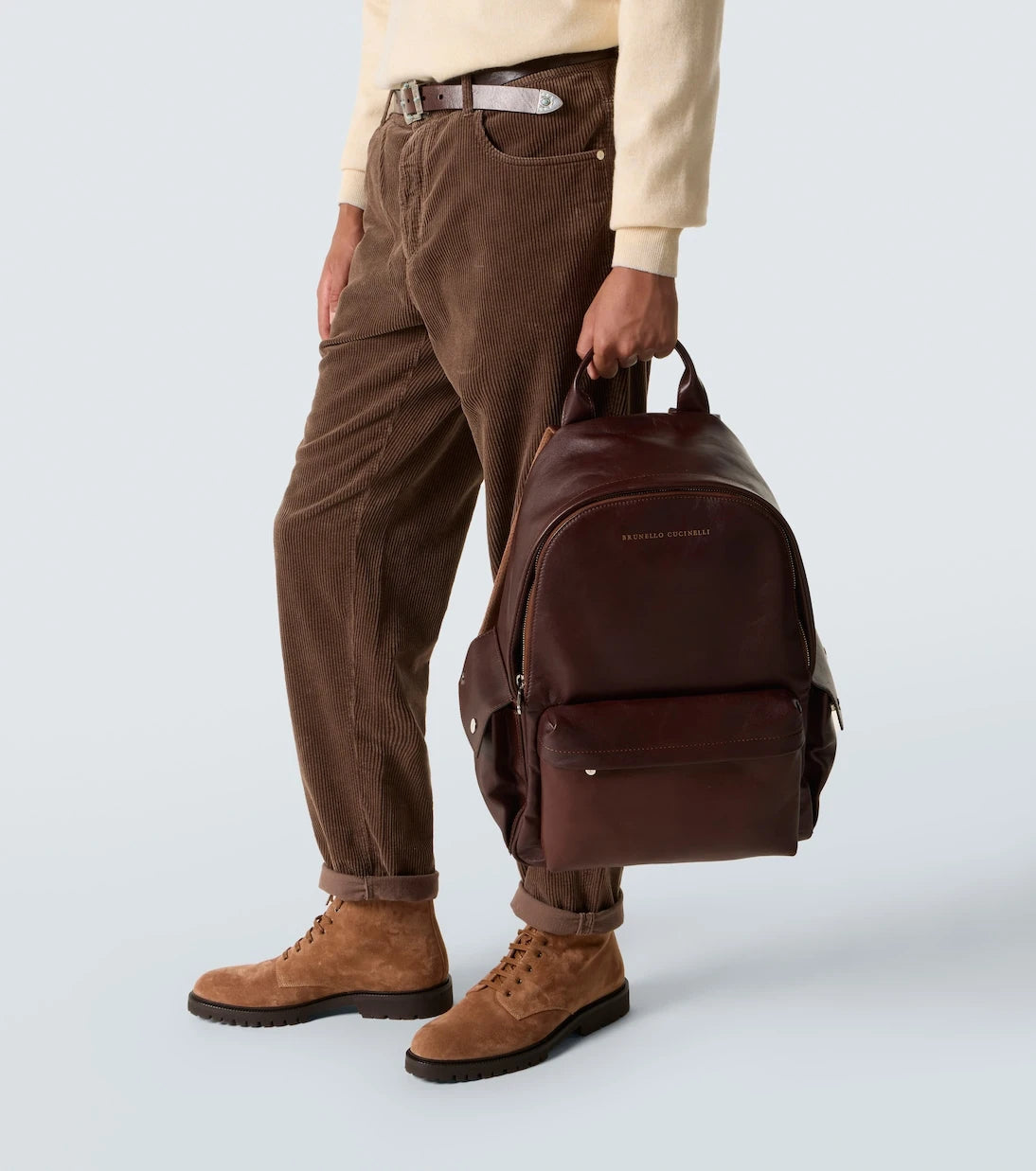 Brunello Cucinelli - Leather backpack