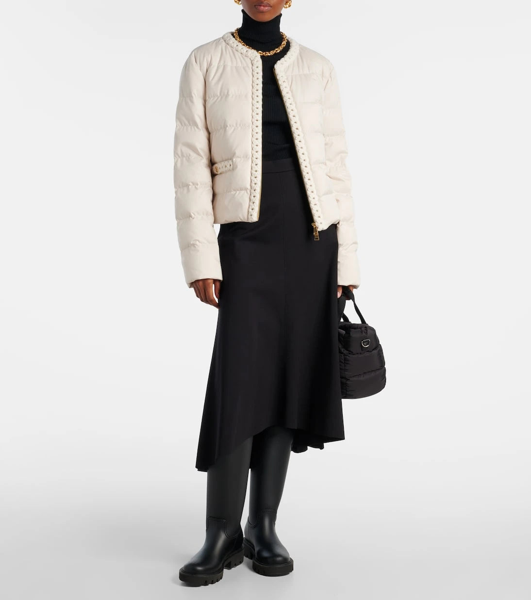 Moncler - سترة مبطنة بالريش