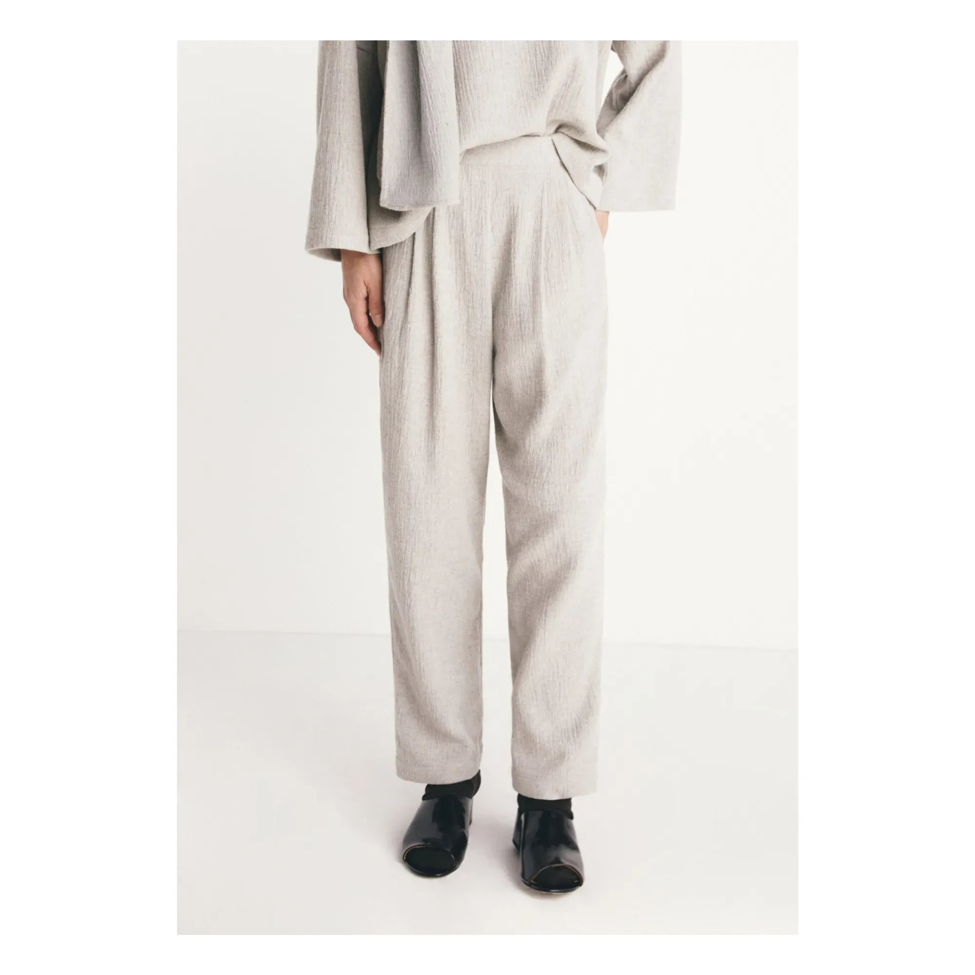 Masscob - Duane Virgin Wool Trousers | Grey