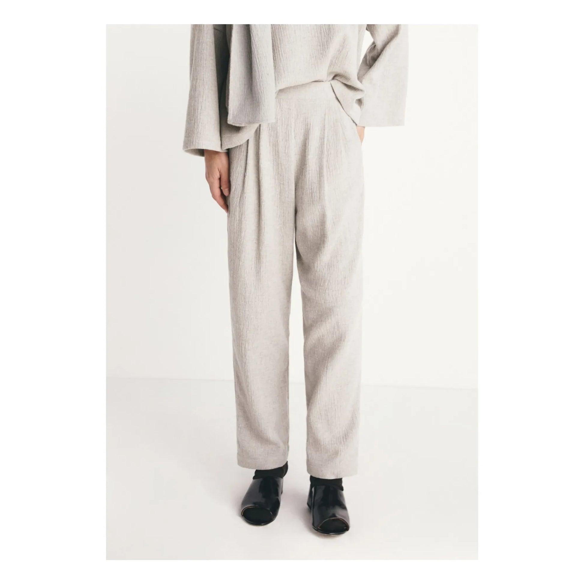 Masscob - Duane Virgin Wool Trousers | Grey