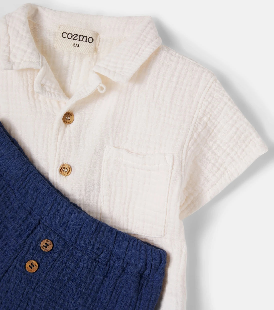 Cozmo - Baby Abel shirt and Dale shorts set
