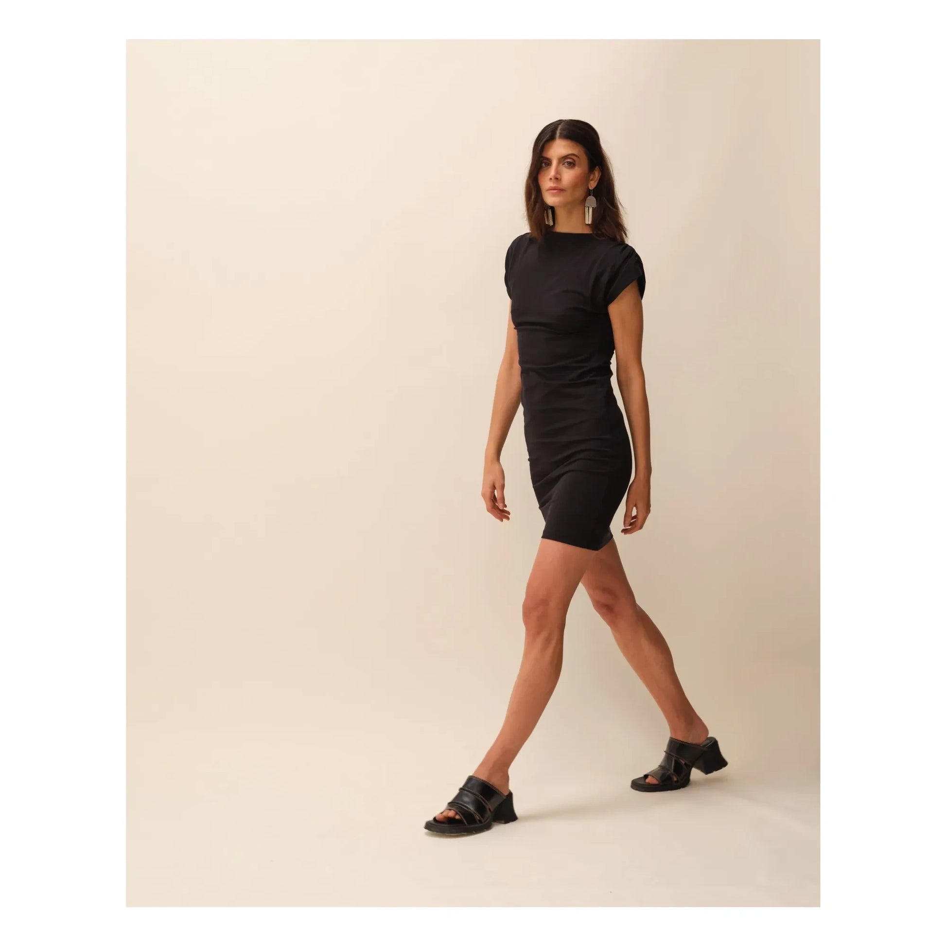 Nitah - Lily dress | Black