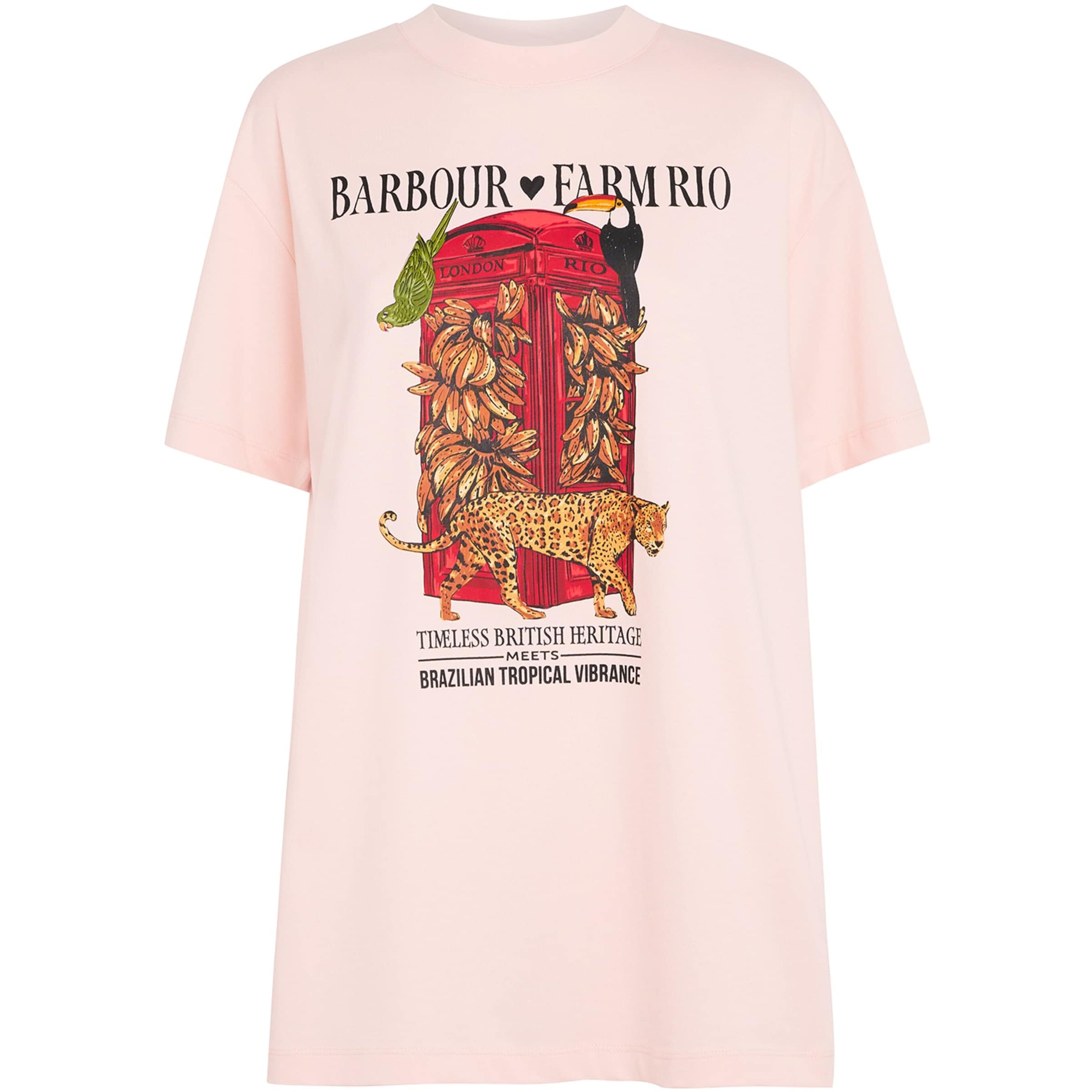 Pink x FARM Rio Cotton Maria Clara T-Shirt