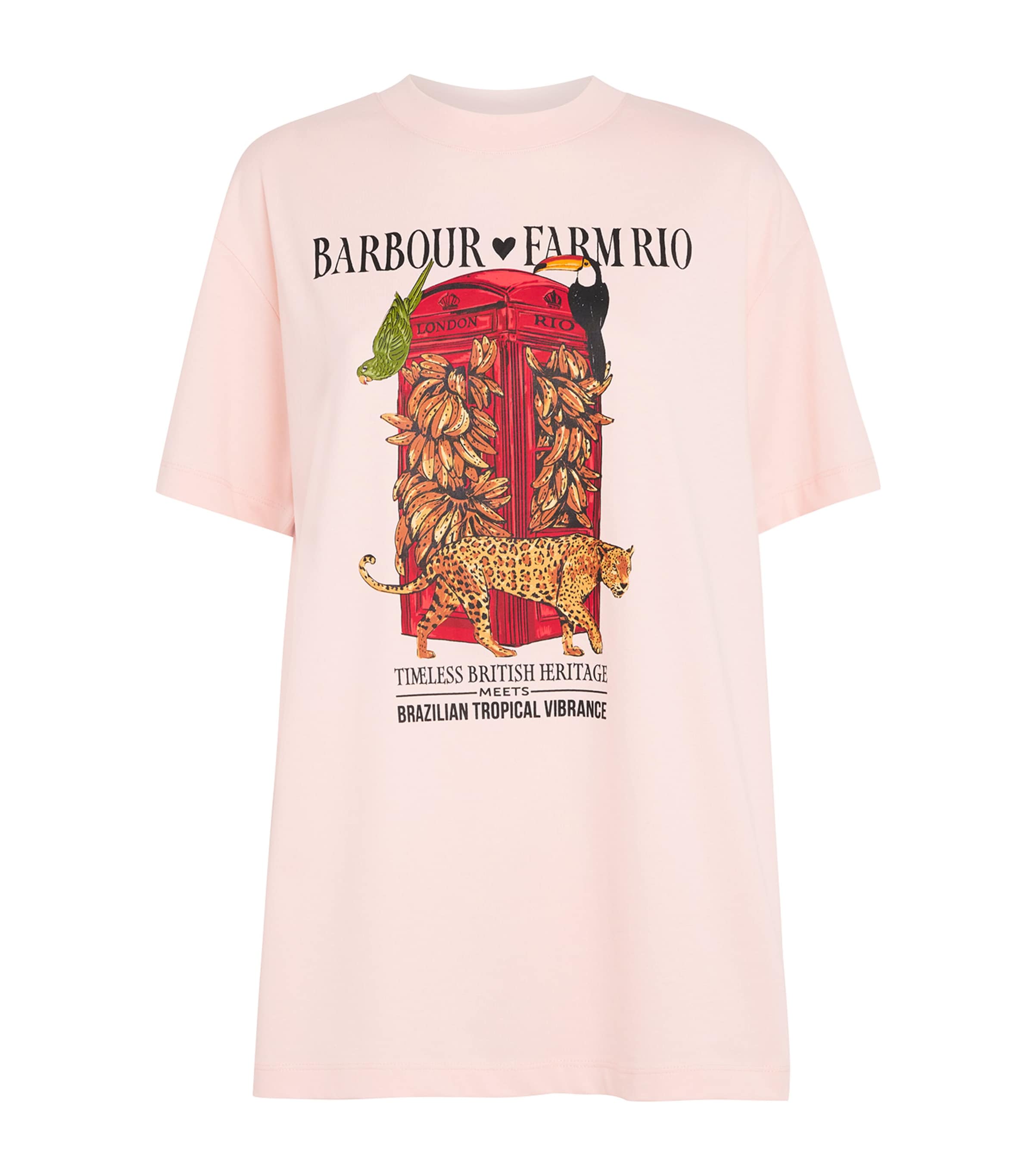 Pink x FARM Rio Cotton Maria Clara T-Shirt