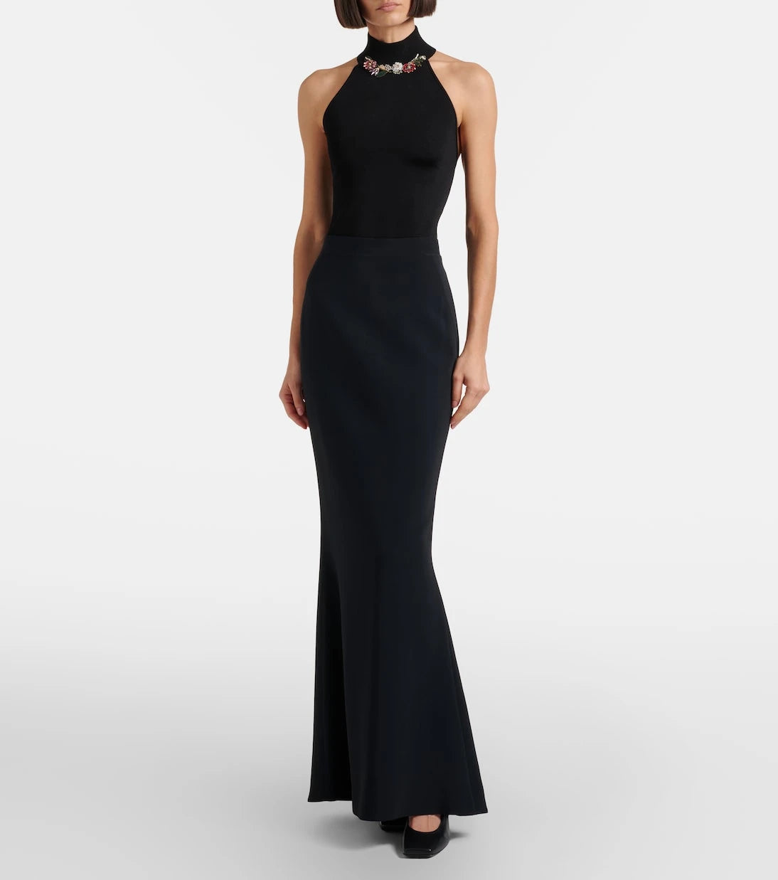 Givenchy - Embellished halterneck top